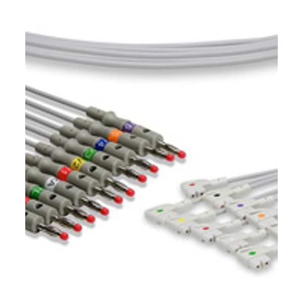 Ilc Replacement for Philips M1702a EKG Leadwires M1702A EKG LEADWIRES PHILIPS - main